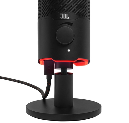 JBL Quantum Stream, Dual Condenser Microphone Black