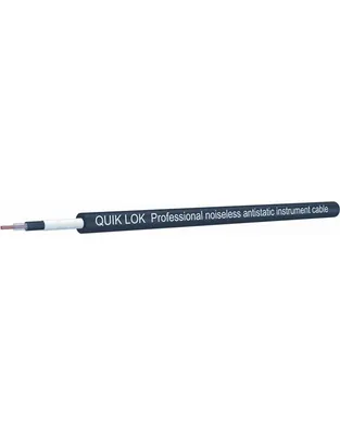 QUIKLOK CS-732 Kαλώδιο Οργάνου Μαύρο 1 x 0.50 mm²