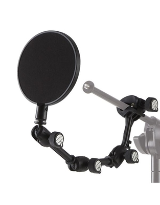 QUIKLOK FAP-006 Pop Filter με Περιστρεφόμενο Bραχίονα Μαύρο