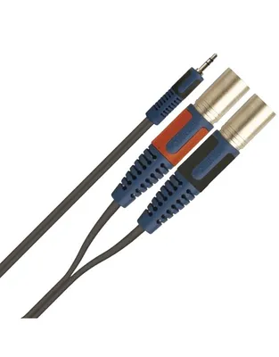 QUIKLOK RKSA192-3 Rok Solid Καλώδιο Mini Καρφί Stereo - 2 x XLR Αρσενικά 3m
