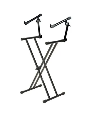QUIKLOK T-22BK Διπλή Βάση Αρμονίου - Keyboard - Πλήκτρων σε σχήμα 'Χ'