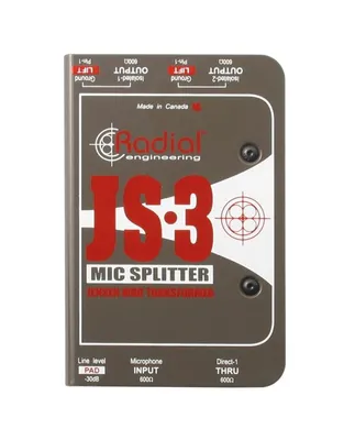 RADIAL JS3 Microphone Splitter