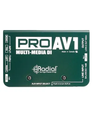 RADIAL PRO-AV1 Passive DI Box