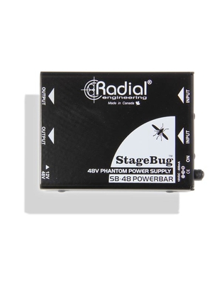 RADIAL StageBug SB-48 Phantom Power Τροφοδοσία