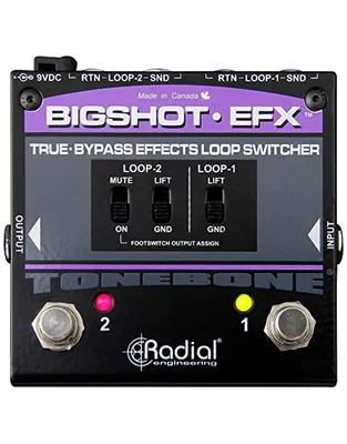 RADIAL Tonebone Big Shot EFX Effects Loop Switcher Πετάλι (V2)