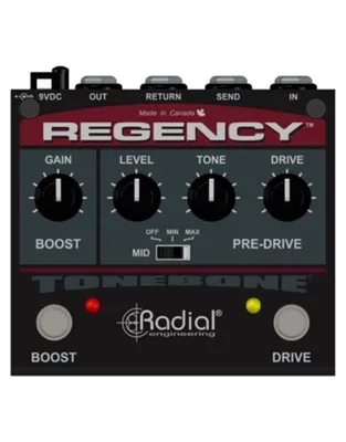RADIAL Regency Overdrive / Boost Πετάλι