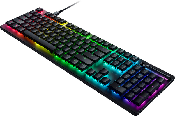 RAZER DEATHSTALKER V2 – LOW-PROFILE RGB GAMING KEYBOARD – LINEAR RED – OPTICAL SWITCHES.RZ03-04500100-R3M1