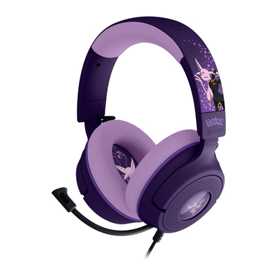Razer Kraken V4 X -&nbsp;Pokemon Espeon/Umbreon - USB RGB 7.1 Gaming Headset - 40 MM Driver&nbsp;-&nbsp;PC/PS5/PS4