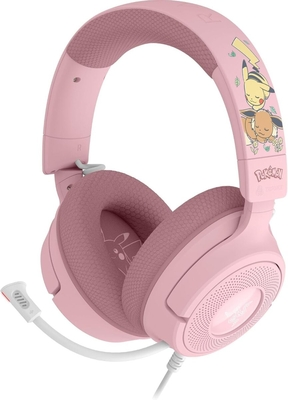 Razer Kraken V4 X -&nbsp;Pokemon Pikachu/Eevee - USB RGB 7.1 Gaming Headset - 40 MM Driver&nbsp;-&nbsp;PC/PS5/PS4