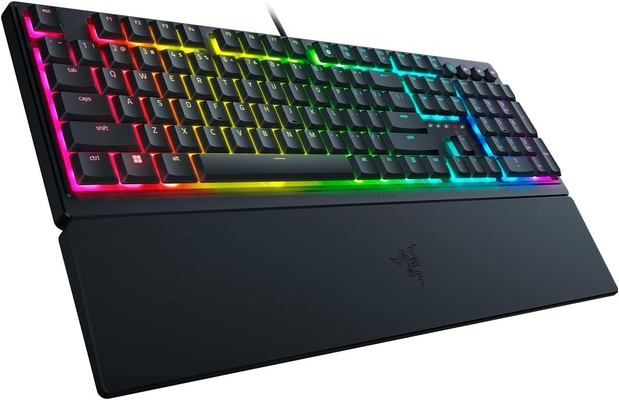 Razer ORNATA V3 Mecha-Membrane Gaming Keyboard - Low-Profile - UV-Coated Keycaps UK