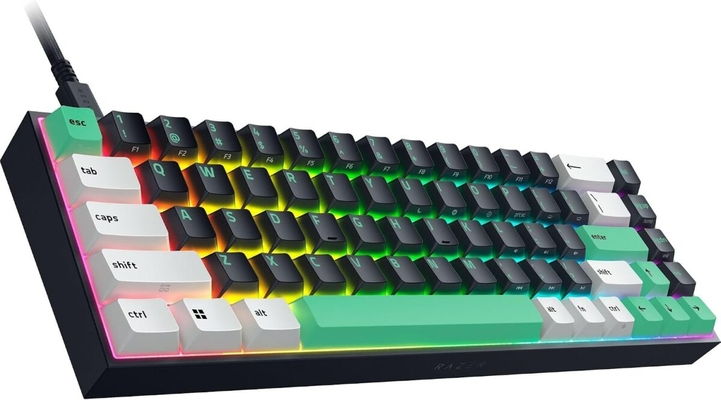 RAZER Reclusa X Mini 65% - Hot Swappable Gaming Keyboard  - Orange Tactile Switches - US Layout