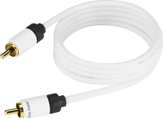 Real Cable Subwoofer Cable RCA male - RCA male 2m (SUB-1/2.00)