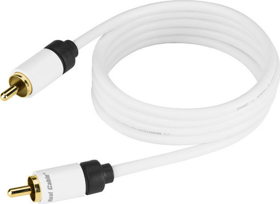 Real Cable Subwoofer Cable RCA male - RCA male 7.5m (SUB-1/7.50)