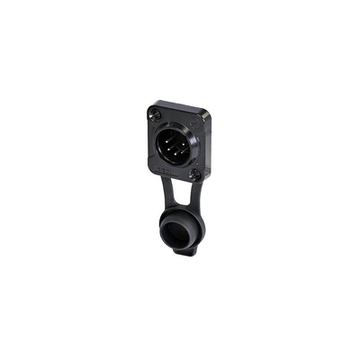 REAN ΣΑΣΙ XLR 5PIN ΑΡΣΕΝΙΚΟ ΜΕ ΚΑΛΥΜΑ ΜΑΥΡΟ B