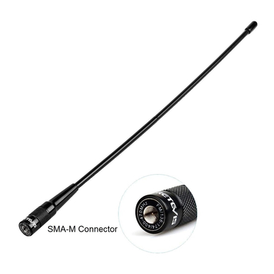 Retevis C9030M Κεραία SMA-M U/V Elite Antenna 15.4Inch Dual Band 144/430MHz σε Μαύρο Χρώμα