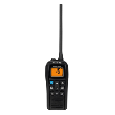 RETEVIS RM22 6W Handheld Floating VHF Marine Radio With NOAA Weather