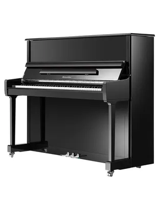 RITMULLER RS125 Όρθιο Πιάνο Μαύρο Γυαλιστερό 125 cm