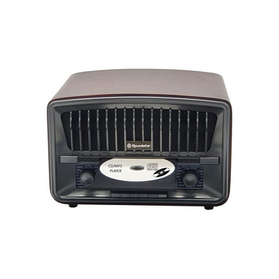 Roadstar HRA-270CD+BT Retro Επιτραπέζιο Ραδιόφωνο DAB+ με Bluetooth και USB Καφέ