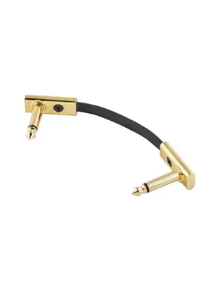 ROCKBOARD by Warwick Καλώδιο Καρφί-Καρφί Flat Patch 10 cm Gold