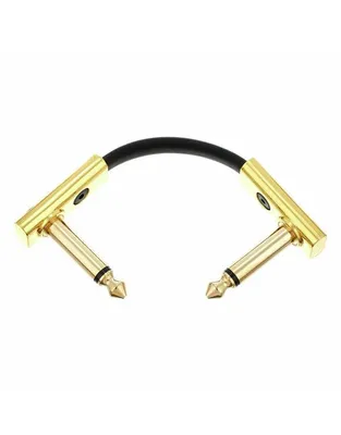 ROCKBOARD by Warwick Καλώδιο Καρφί-Καρφί Flat Patch 5 cm Gold