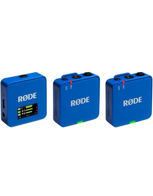 RODE Wireless GO 3RD GEN Cobalt Ασύρματο Μικρόφωνο Πέτου (Σετ)