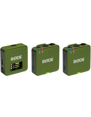 RODE Wireless GO 3RD GEN Moss Ασύρματο Μικρόφωνο Πέτου (Σετ)