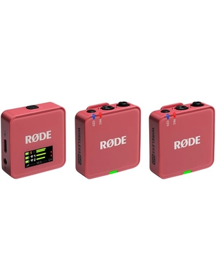 RODE Wireless GO 3RD GEN Rose Ασύρματο Μικρόφωνο Πέτου (Σετ)