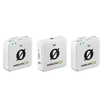 RODE Wireless ME Dual White Ασύρματο Μικρόφωνο Πέτου (Σετ)