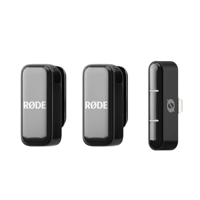 RODE Wireless MICRO Lightning Black Ασύρματο Μικρόφωνο Πέτου (Σετ)