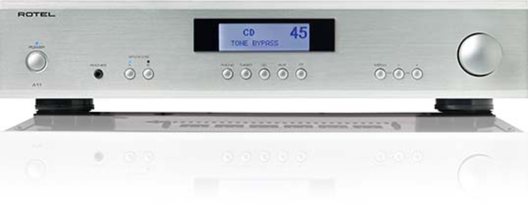 Rotel A-11 Tribute 50-watt per channel (Silver)