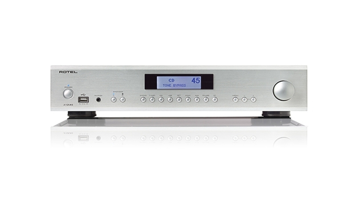 Rotel A12MKII  Ολοκληρωμένος Ενισχυτής Hi-Fi Stereo  (Silver)