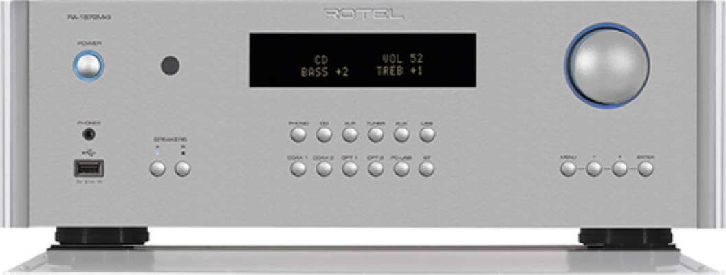 Rotel RA-1572MKII Ολοκληρωμένος Ενισχυτής Hi-Fi Stereo  (Silver)
