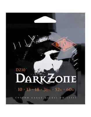ROTOSOUND DZ10 Dark Zone Χορδές Ηλεκτρικής Κιθάρας Nickel-on-steel .011-.060 Custom Gauge