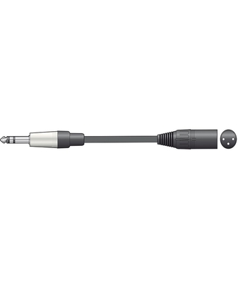 S6J-XM300 Kαλώδιο Ήχου 6.3mm TRS Jack Plug - XLR Male 3m (Τεμάχιο)