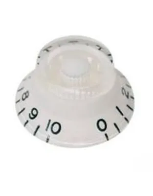SAMWOO KN-001-02 Καπάκι ποτενσιόμετρου Bell, Λευκό