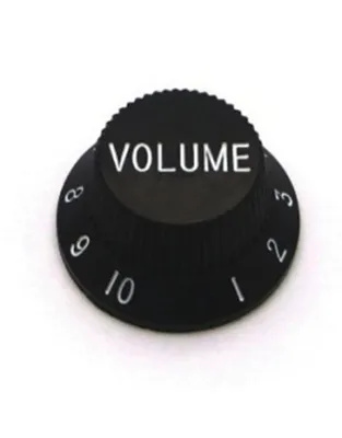 SAMWOO KN005-06 Καπάκι ποτενσιόμετρου Volume μαύρο