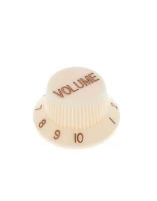 SAMWOO KN005-07 Καπάκι Ποτενσιόμετρου Volume, Aged White