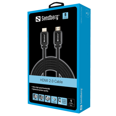 SANDBERG HDMI 2.0 CABLE 8K, 1M (509-13)