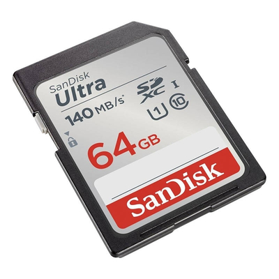 SanDisk SDSDUNB-064G-GN6IN Ultra 64GB SDXC Memory Card 140MB/s