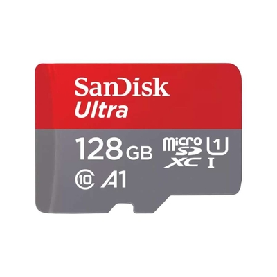 SanDisk SDSQUAB-128G-GN6MA Ultra microSDXC 128GB + SD Adapter 140MB/s&nbsp; A1 Class 10 UHS-I