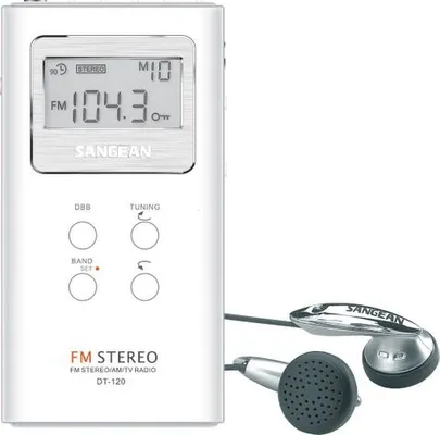 Sangean DT-120 white (White)