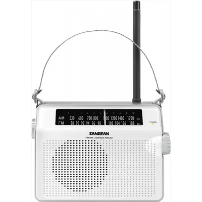 SANGEAN PR-D6 - FM/AM Φορητό Ραδιόφωνο White