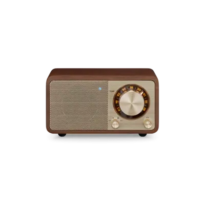 Sangean WR-7 PLUS Natural Walnut Ραδιόφωνο Bluetooth με ξύλινη καμπίνα