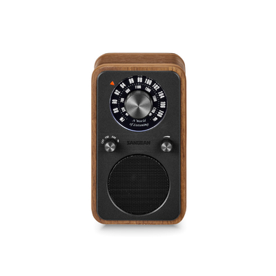 Sangean WR-9 Vintage Walnut Ραδιόφωνο AM / FM / Bluetooth με Ξύλινο Περίβλημα