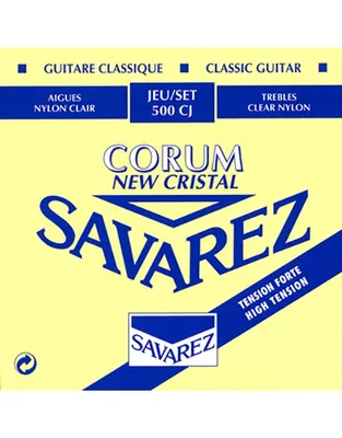 SAVAREZ 500CJ Χορδές Κλασικής Κιθάρας New Cristal Corum High Tension