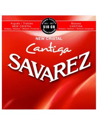 SAVAREZ 510CR Χορδές Κλασικής Κιθάρας New Cristal Cantiga Normal Tension