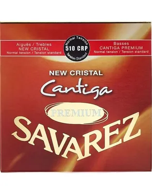 SAVAREZ 510CRP Χορδές Κλασικής Κιθάρας New Cristal Cantiga Premium Normal Tension