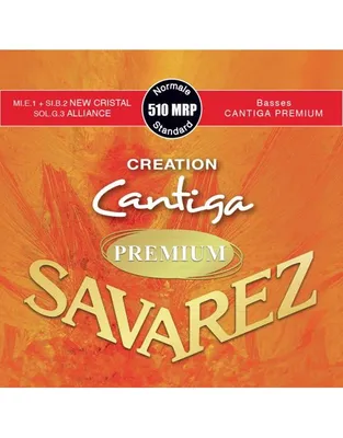 SAVAREZ 510MRP Χορδές Κλασικής Κιθάρας Cantiga Creation Premium - Standard Tension