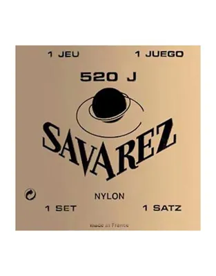 SAVAREZ 520J Χορδές Κλασικής Κιθάρας Rectified Nylon Super High Tension