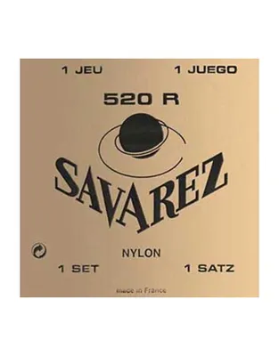 SAVAREZ 520R Χορδές Κλασικής Κιθάρας Rectified Nylon High Tension